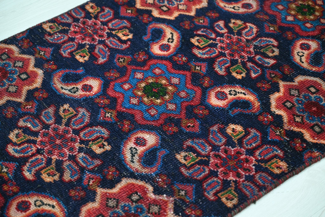 blue Runner rug 2' 4" x 7' 1"
