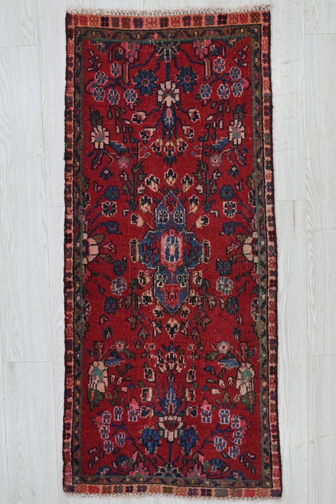 red Runner rug 2' 1" x 4' 7"