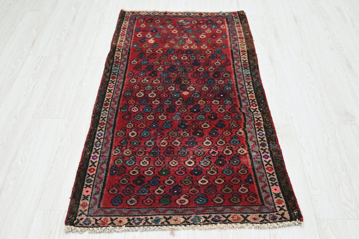 red Runner rug 2' 4" x 4' 8"