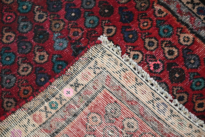 red Runner rug 2' 4" x 4' 8"