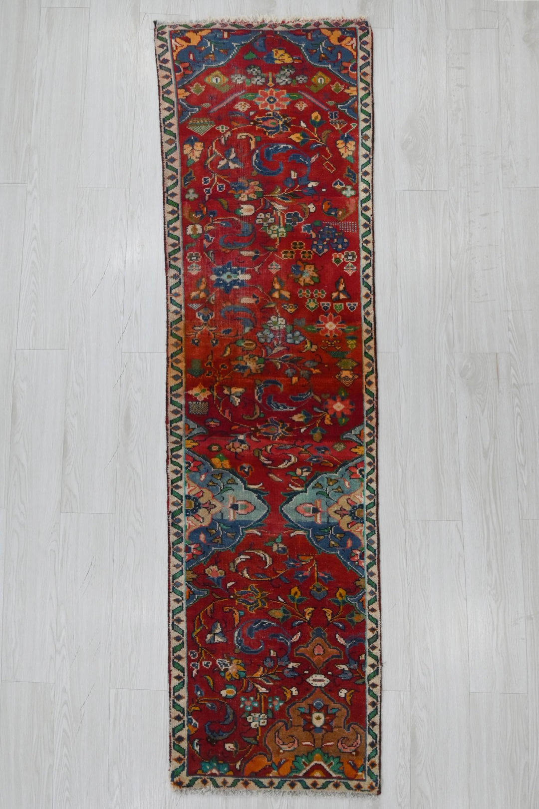 red Runner rug 1' 11" x 6' 9"