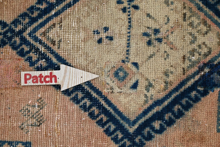 orange Accent rug 4' 2" x 6' 5"