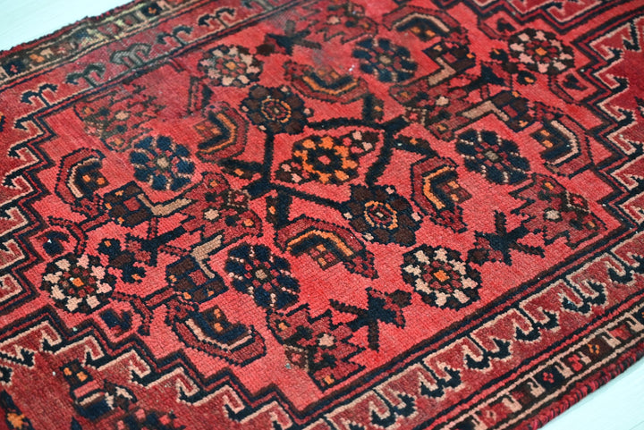 red Runner rug 2' 4" x 6' 0"