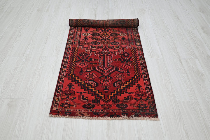 red Runner rug 2' 4" x 6' 0"