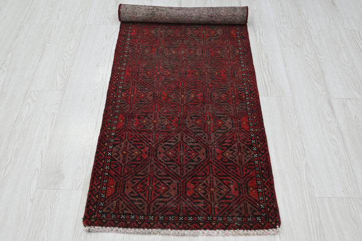 red Runner rug 2' 0" x 6' 2"