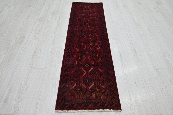 red Runner rug 1' 8" x 6' 2"
