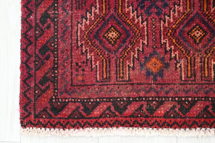 red Runner rug 1' 8" x 6' 2"