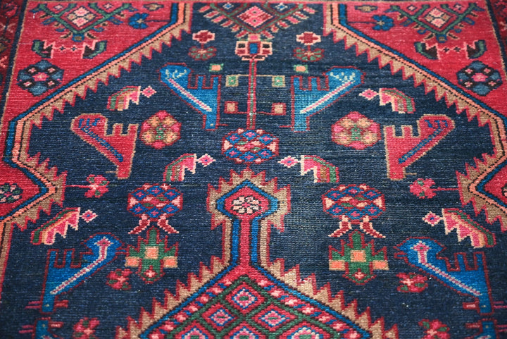 blue Accent rug 2' 7" x 4' 5"