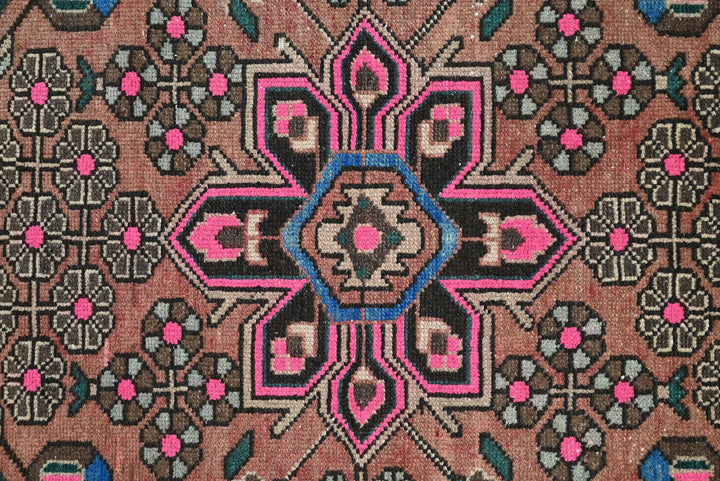 brown Runner rug 2' 4" x 4' 11"
