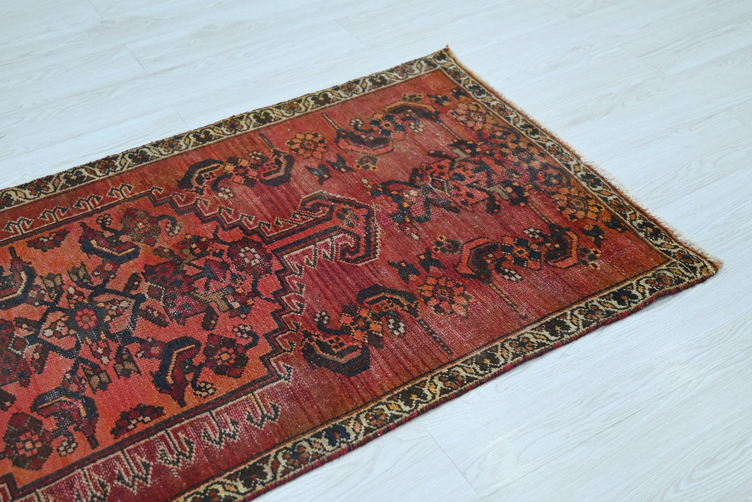 red Accent rug 2' 8" x 6' 0"