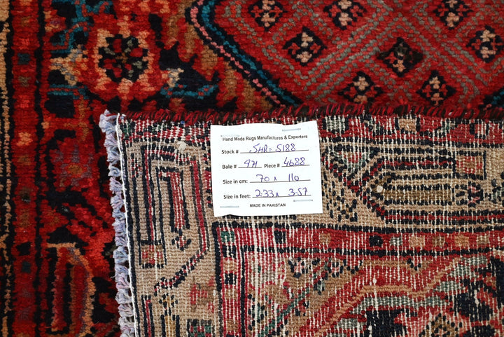 blue Accent rug 2' 4" x 3' 7"