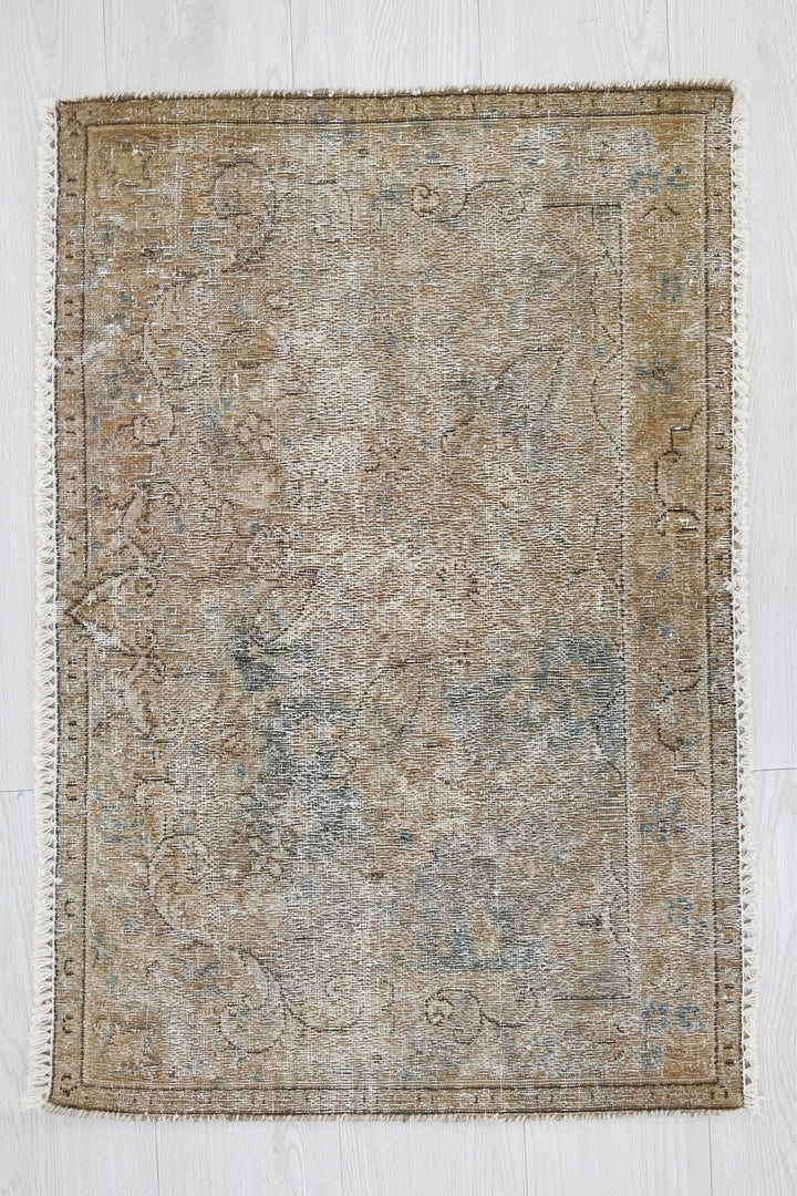 brown Accent rug 1' 10" x 2' 8"