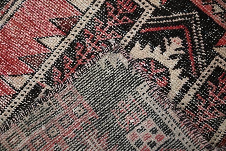 red Mini rug 1' 6" x 3' 1"
