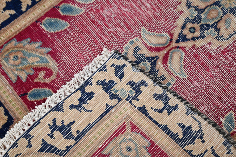 red Accent rug 1' 8" x 3' 1"