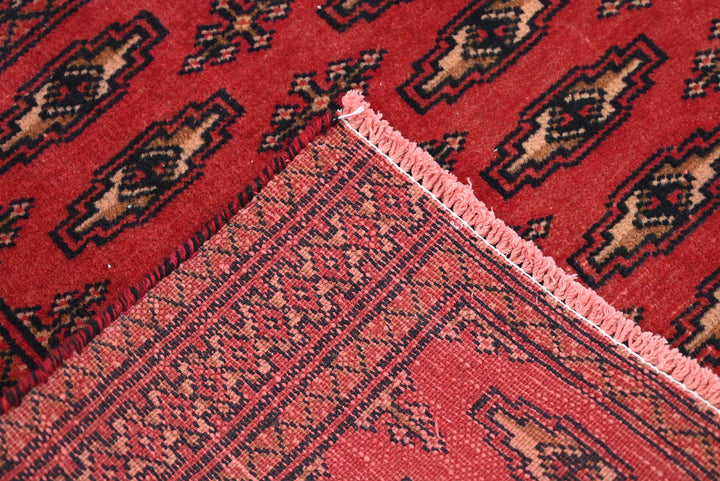 red Accent rug 1' 10" x 4' 1"