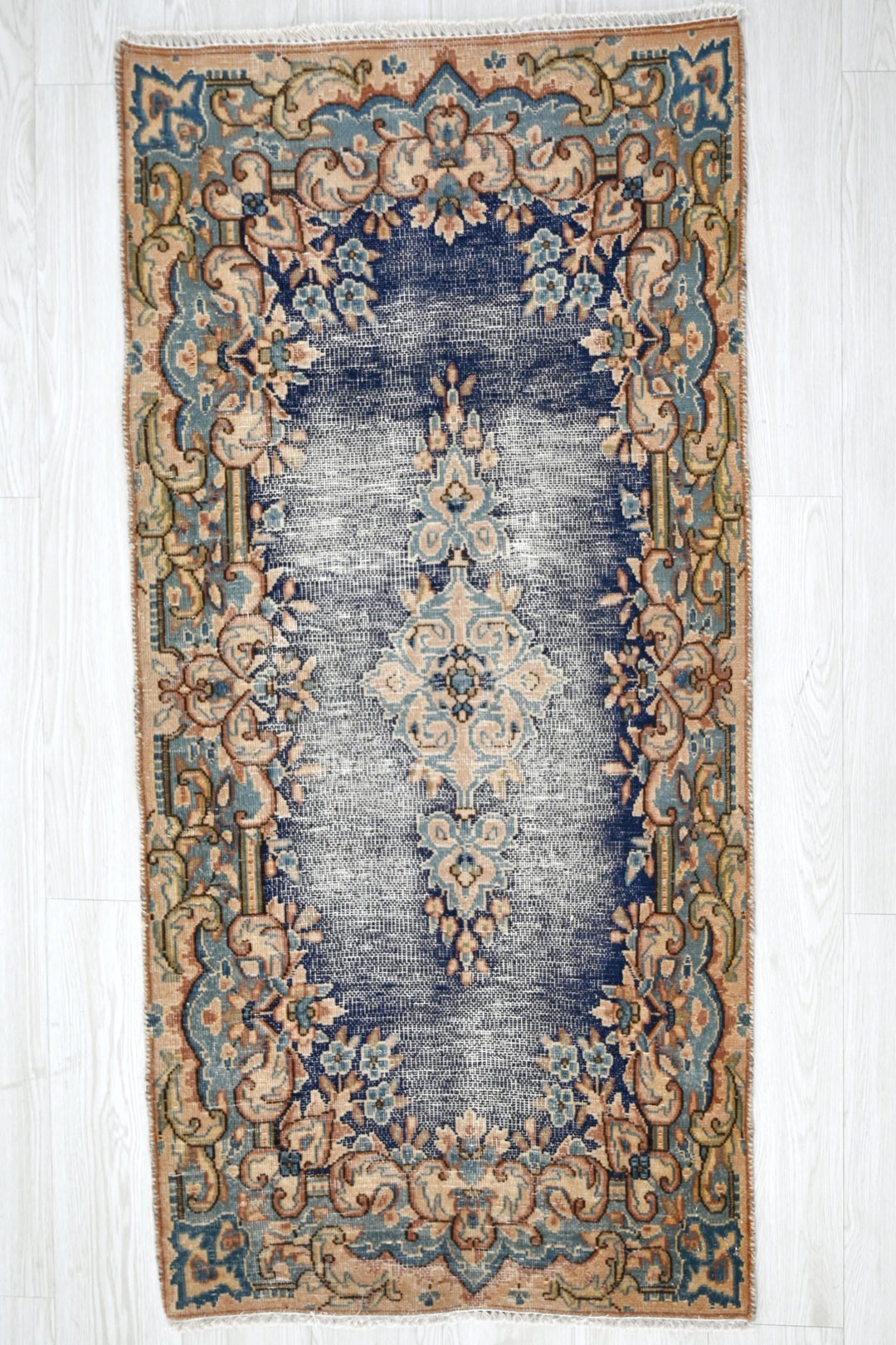 blue Runner rug 2' 3" x 4' 7"