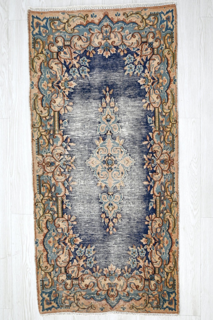 blue Runner rug 2' 3" x 4' 7"