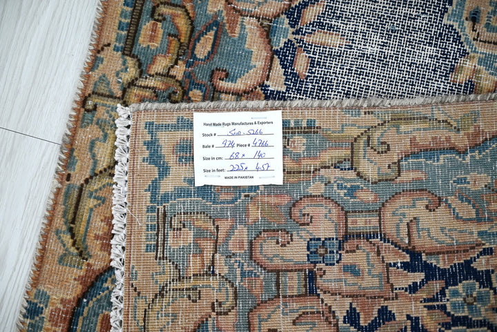 blue Runner rug 2' 3" x 4' 7"