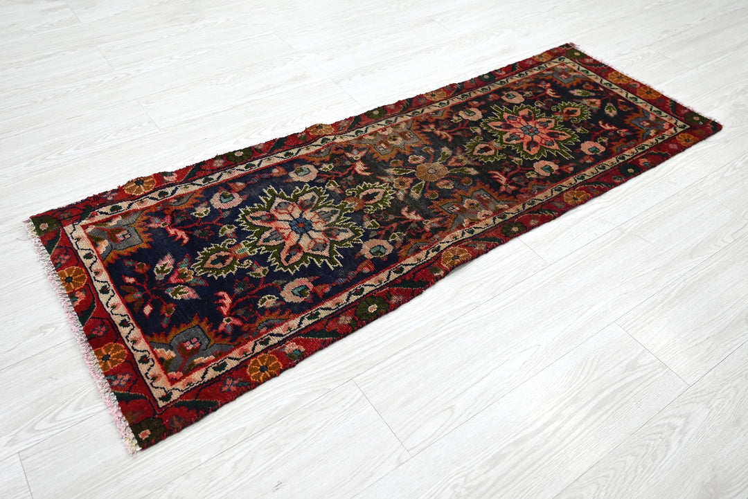 blue Runner rug 1' 7" x 4' 10"