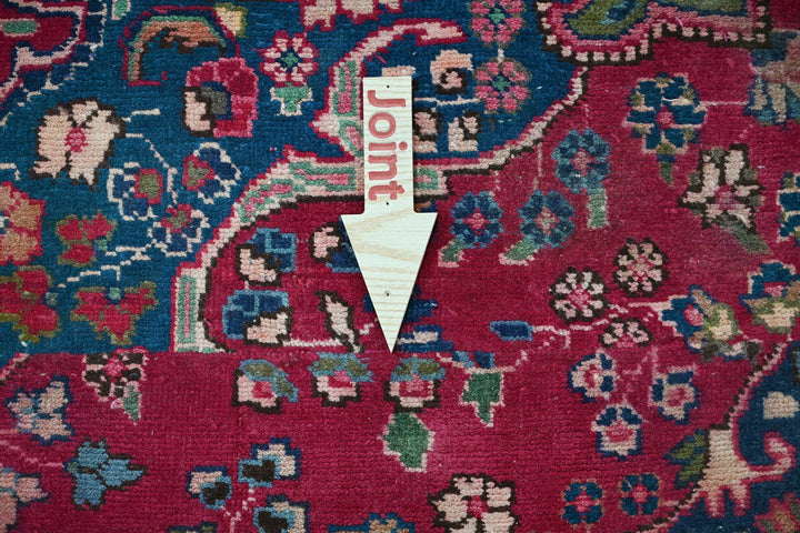 red Oversized rug 8' 6" x 9' 0"