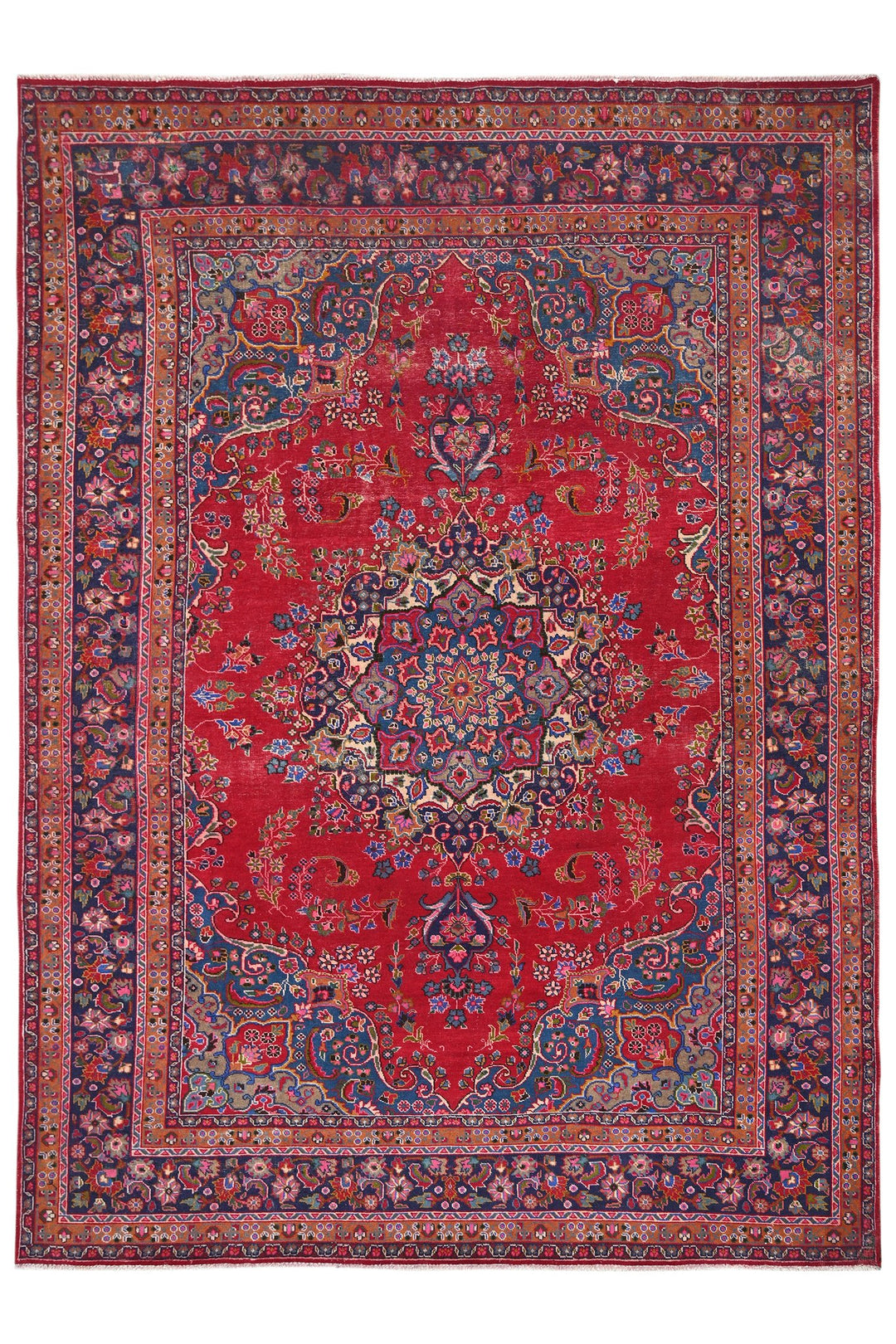red Large rug 8' 0" x 11' 0"