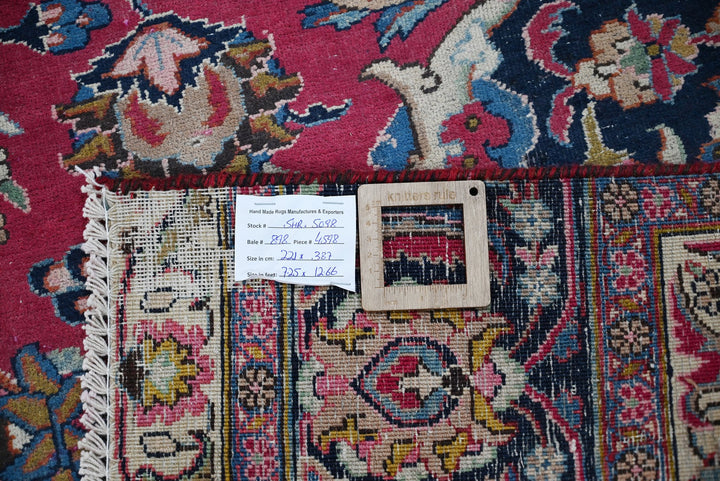 red Oversized rug 7' 3" x 12' 8"