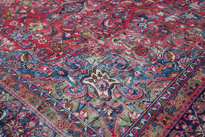 red Oversized rug 9' 7" x 12' 6"