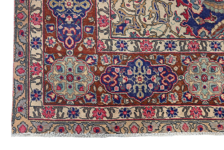blue Oversized rug 9' 7" x 13' 0"
