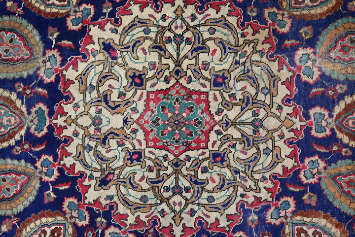 blue Oversized rug 9' 7" x 13' 0"