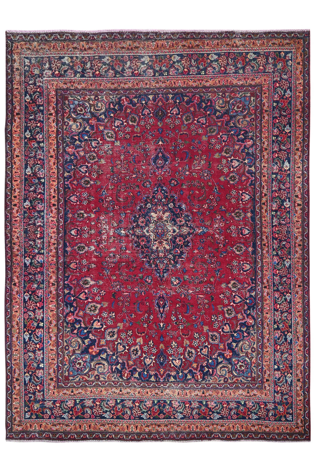 red Large rug 7' 9" x 10' 6"