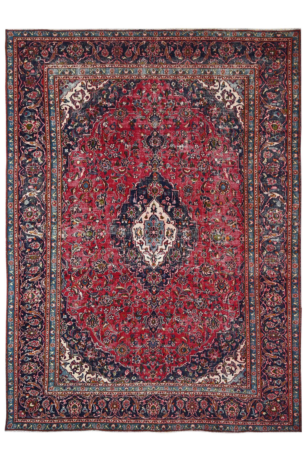 red Large rug 7' 9" x 10' 6"