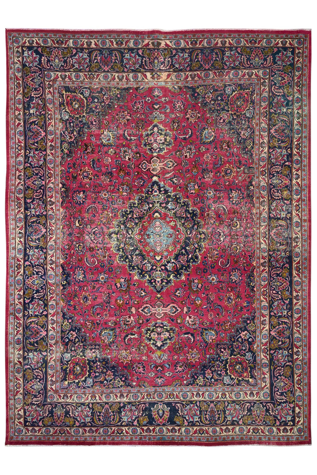 red Oversized rug 9' 5" x 12' 10"