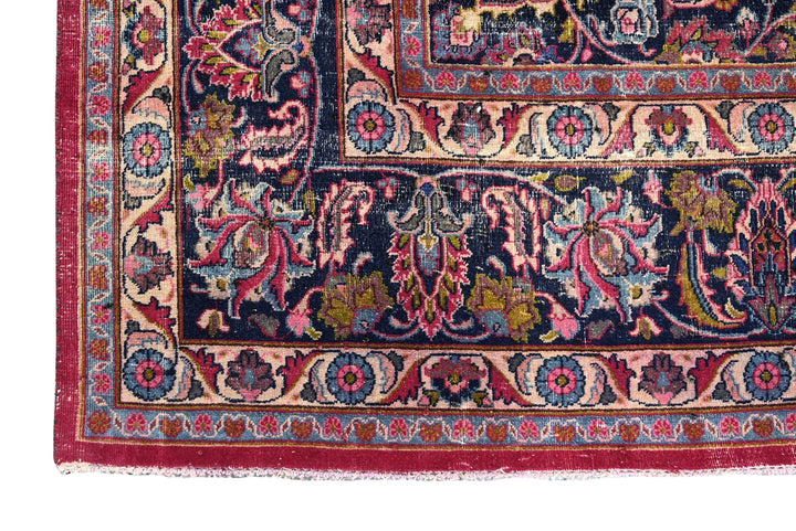 red Oversized rug 9' 5" x 12' 10"