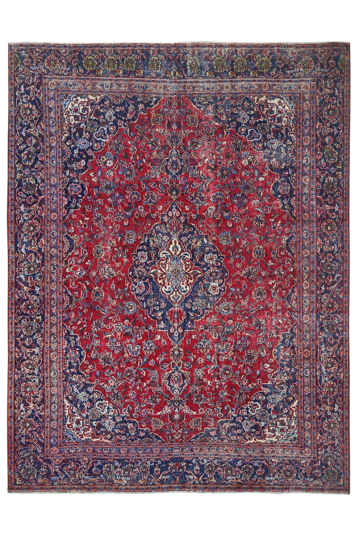 red Oversized rug 9' 1" x 12' 0"