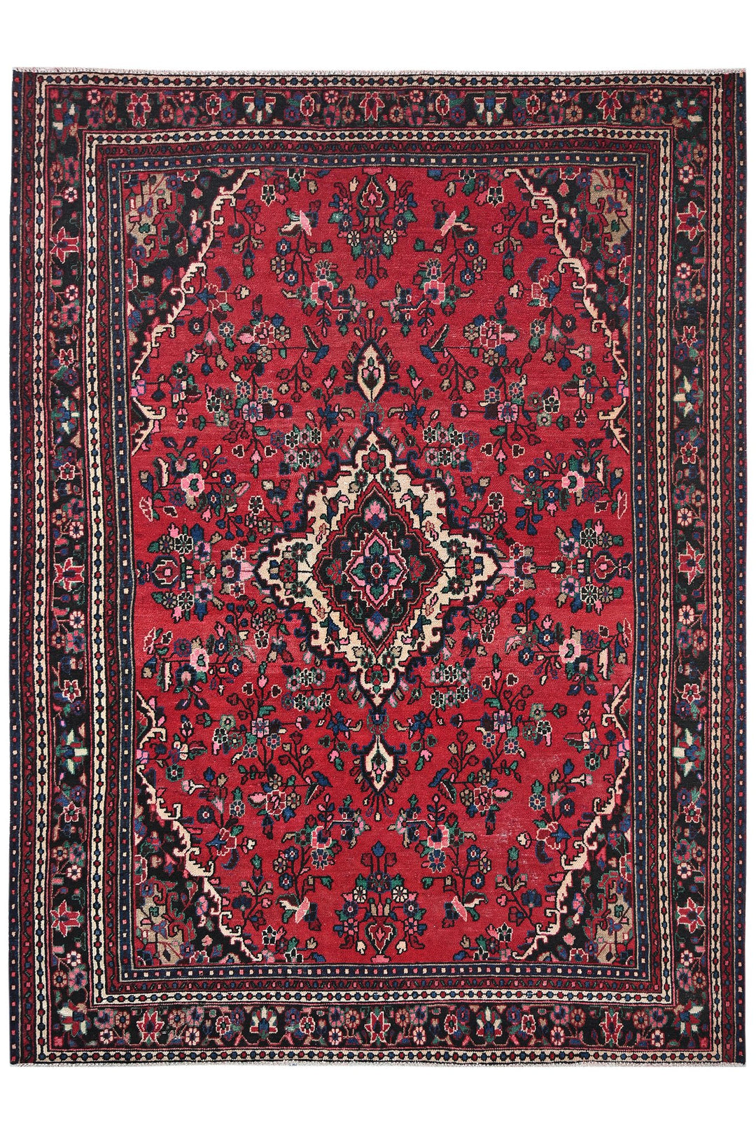 red Large rug 8' 3" x 11' 2"