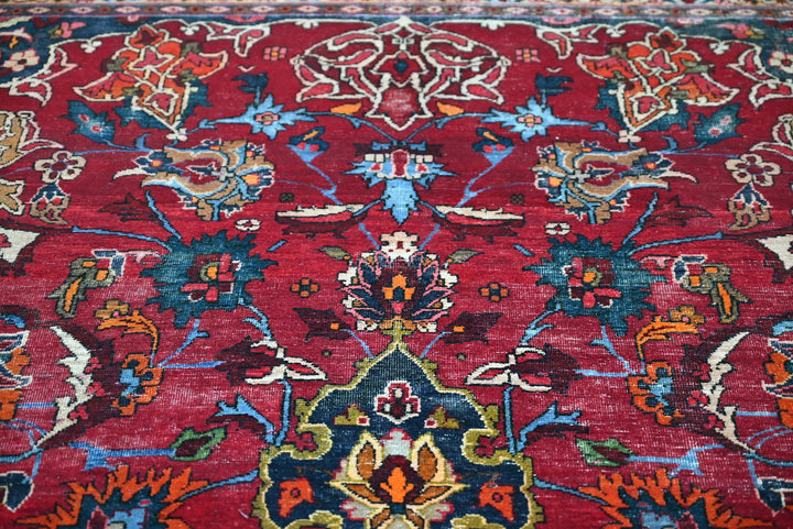 red Oversized rug 8' 4" x 12' 2"
