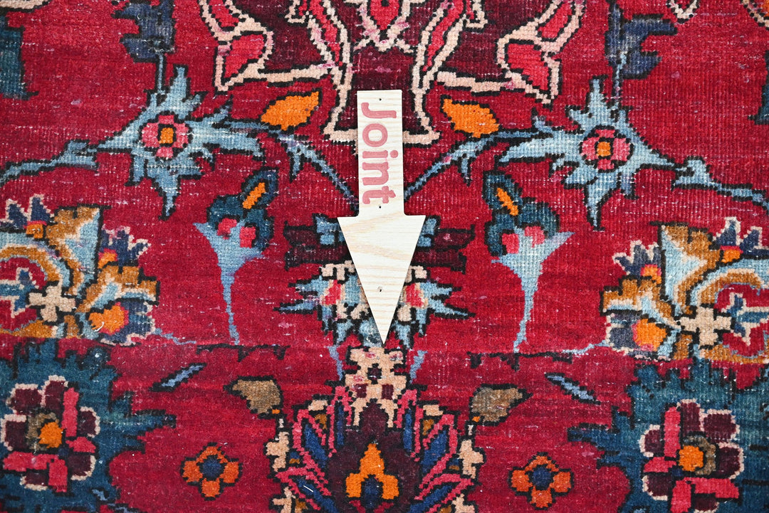 red Oversized rug 8' 4" x 12' 2"
