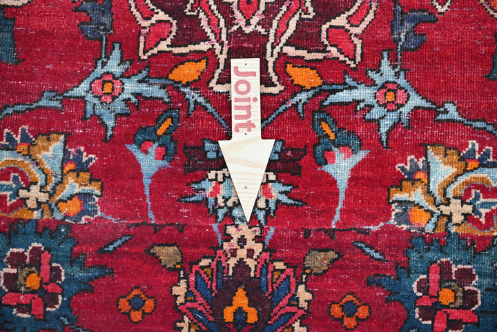 red Oversized rug 8' 4" x 12' 2"