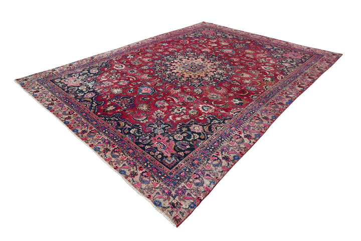 red Oversized rug 8' 8" x 11' 7"