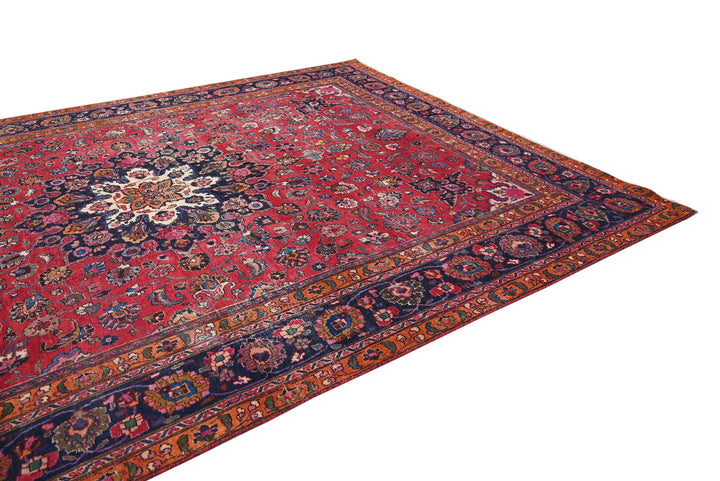 red Oversized rug 9' 9" x 13' 1"