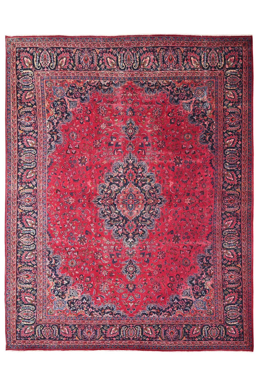 red Oversized rug 9' 8" x 12' 3"