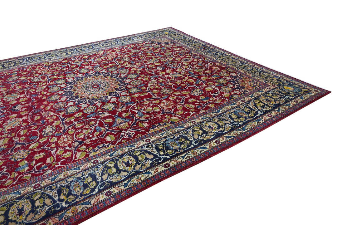 red Oversized rug 9' 7" x 12' 1"