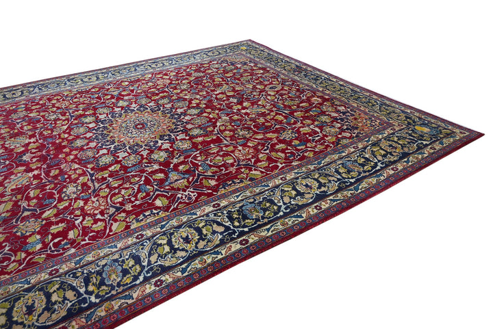 red Oversized rug 9' 7" x 12' 1"
