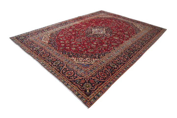 red Oversized rug 9' 3" x 12' 7"