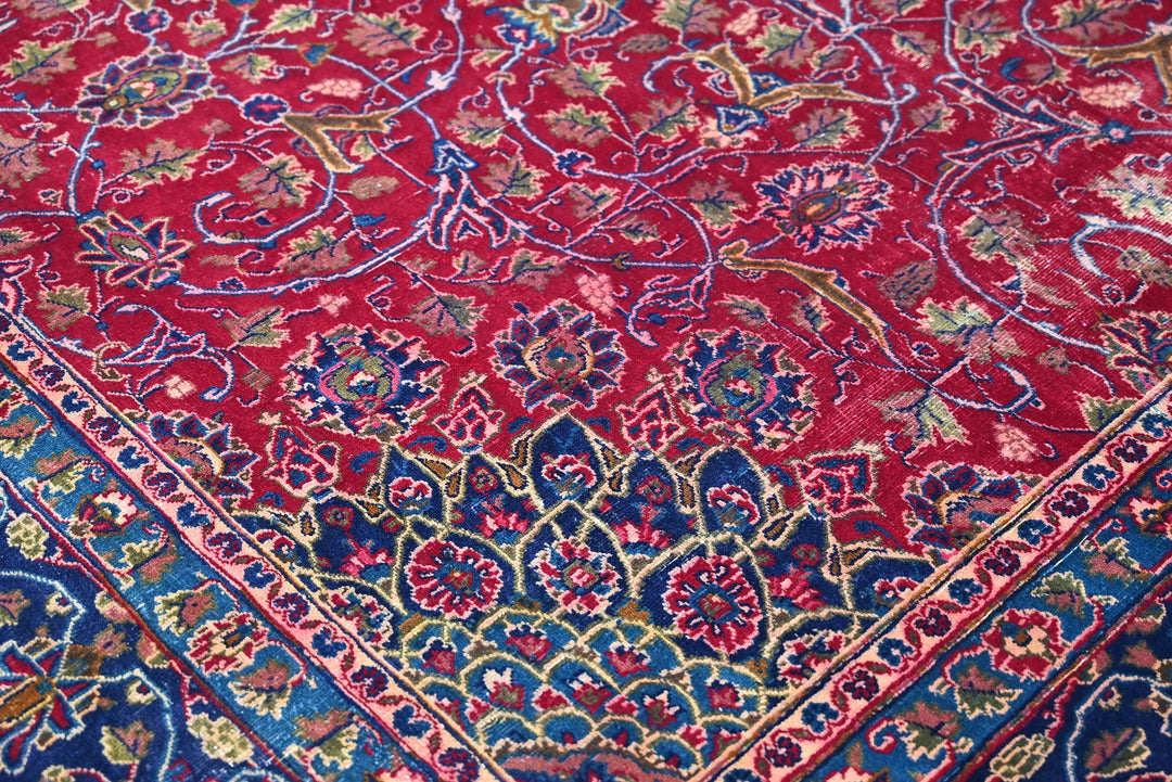 red Oversized rug 9' 0" x 12' 1"