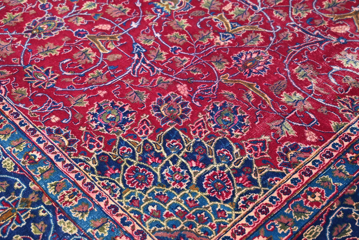 red Oversized rug 9' 0" x 12' 1"