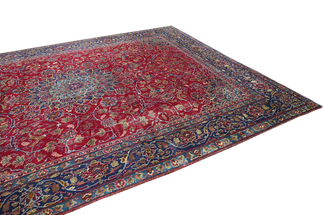 red Oversized rug 9' 0" x 12' 1"