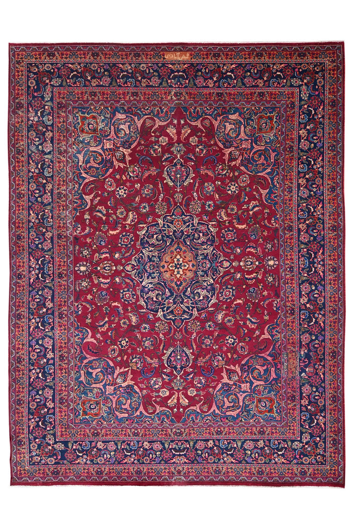 red Oversized rug 9' 7" x 12' 8"