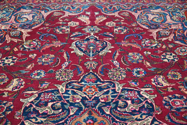 red Oversized rug 9' 7" x 12' 8"