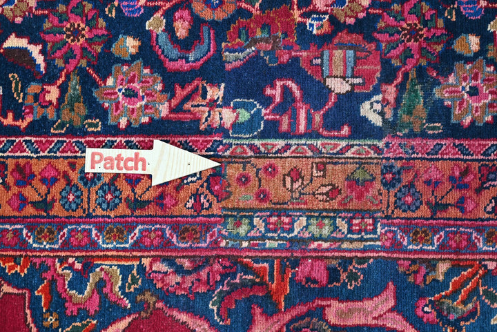 red Oversized rug 9' 7" x 12' 8"